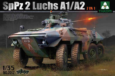 Takom 1/35 Takom SpPz2 Luchs A1/A2 Bundeswehr Recon Vehicle (2 in 1)