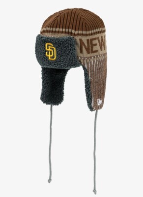 Newera x MLB San Diego Padres Knit Trapper Brown | eBay