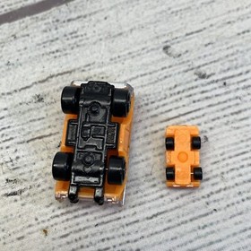 Micro Machines TRIPLESIDERS Orange Chevy Bel Air Ferrari Testarosa Rare VHTF