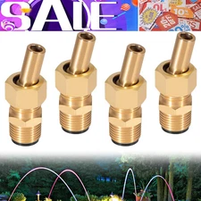4 Pack Swimming Pool Spa Brass Deck Jet Nozzle Replacement For R0560400 590041
