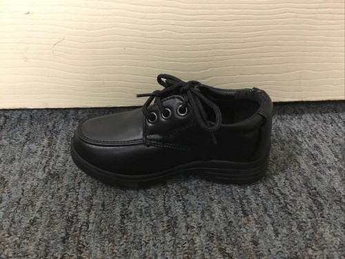 New Toddler Boys Josmo Black Tie-on Dress Shoes 83693 size 9 - Picture 2 of 5
