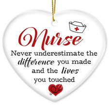 Nurse Gifts for Women, Christmas Ornaments - Christmas, Thank You Nurse Gifts fo