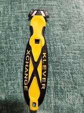 Klever Kutter X-Change Yellow Protective Box Cutter with Narrow Head
