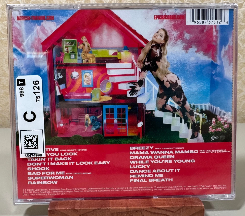 Meghan Trainor-Takin` It Back + 1 Extra Song (CD) - NEW SEALED - Image 2 of 2