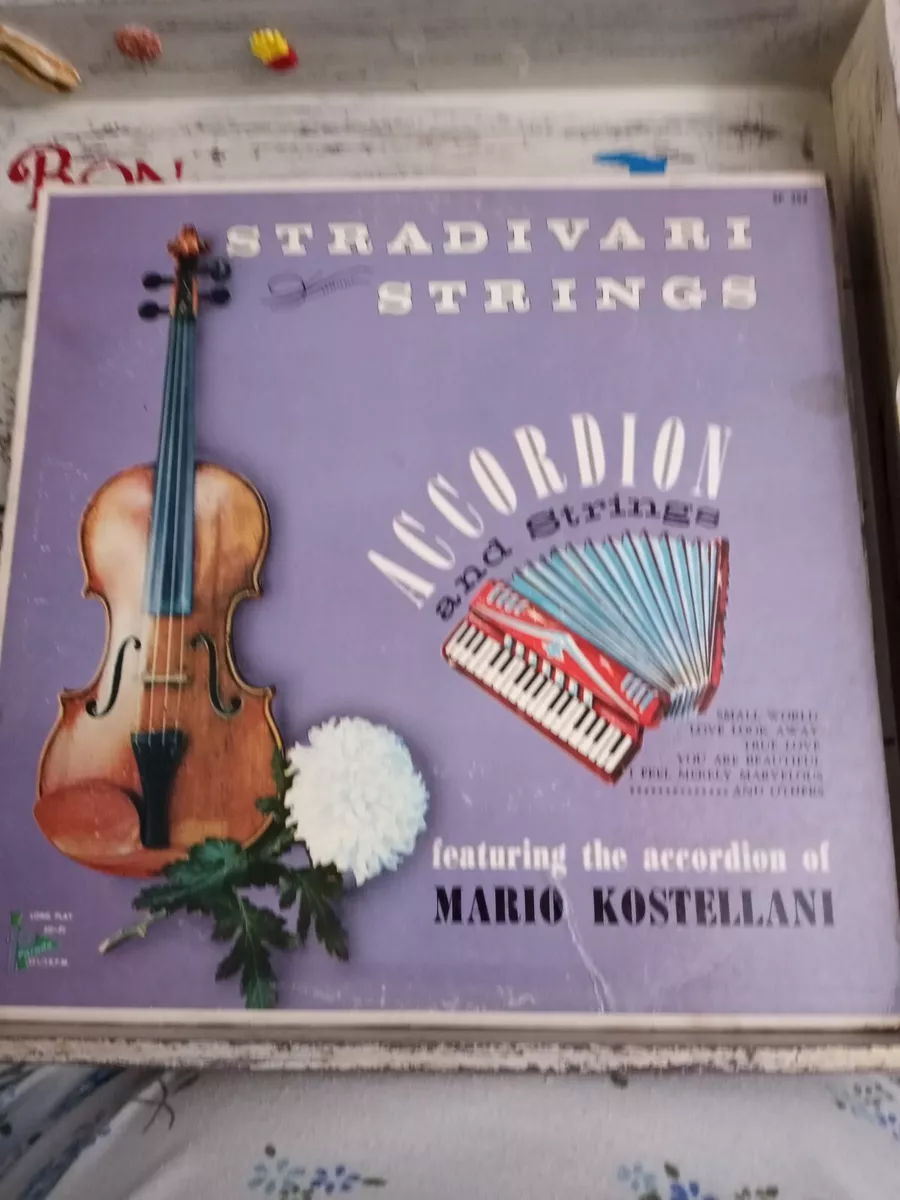 Mario Kostellani Accordion Strings Stradivari Strings Mono G