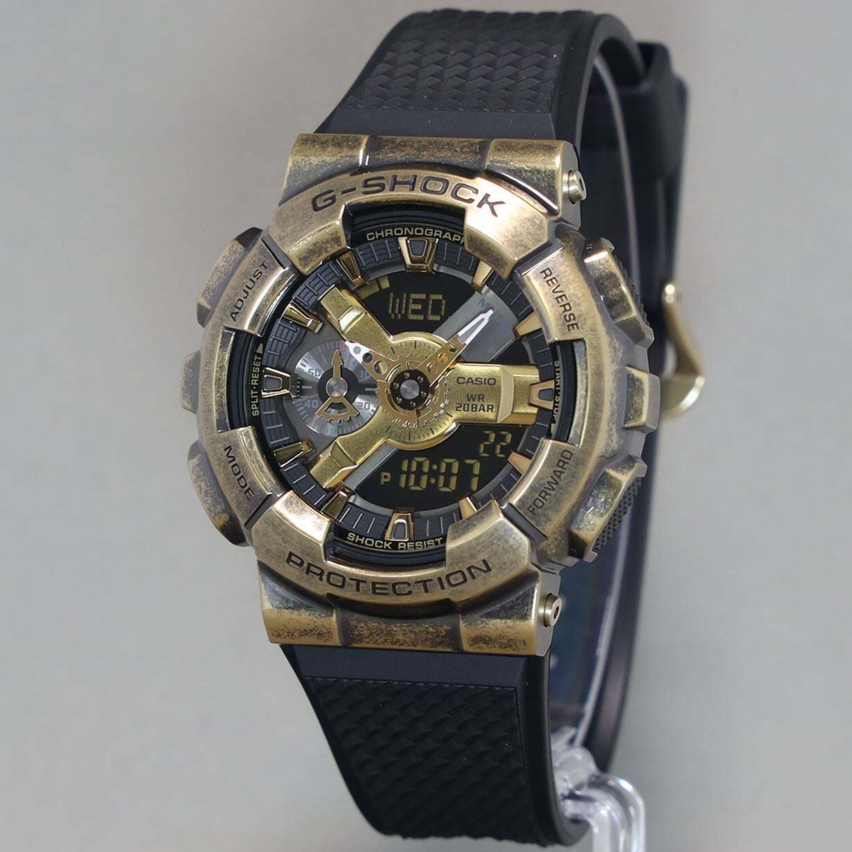 CASIO G-SHOCK GM-110VG-1A9JR STEAMPUNK Metal Cover Big Case Analog