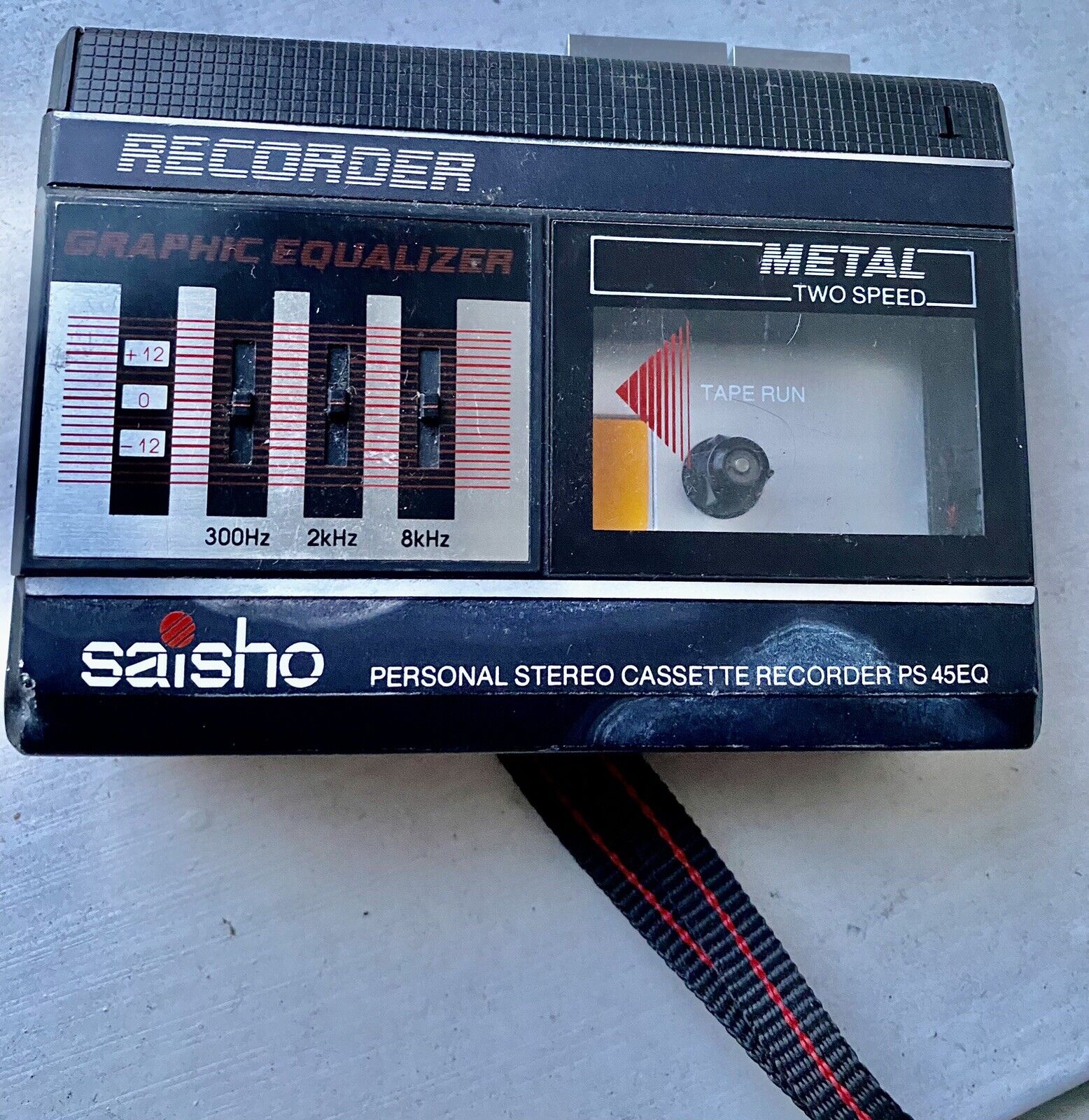 retro 1980s  Music Cassette Personal Stereo Vintage Prop Spares Repair