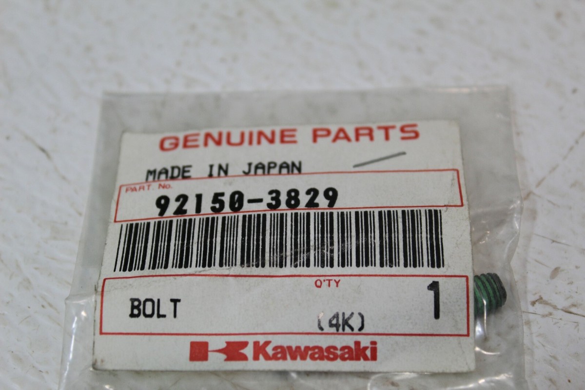 OEM KAWASAKI ZXI JETSKI 750 900 1100 BOLT PART # 92150-3829 | eBay