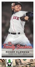 2019 Topps Chrome Update The Family Business #FBC-6 Roger Clemens Red Sox