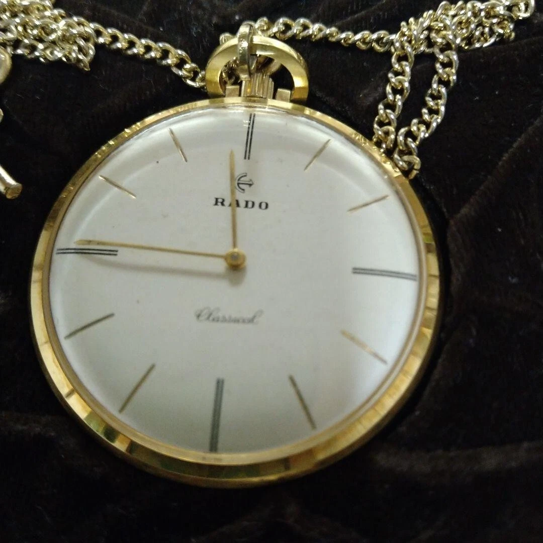 Rado pocket best sale watch