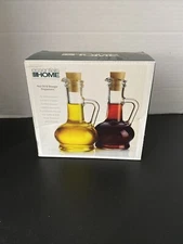 Home Essentials Paşabahçe 8 oz. Glass Oil & Vinegar Dispensers New Made Turkey