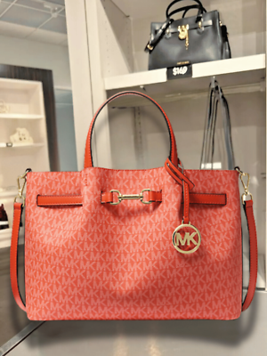 Michael Kors Carson Medium Bag Shoulder Crossbody Satchel Handbag