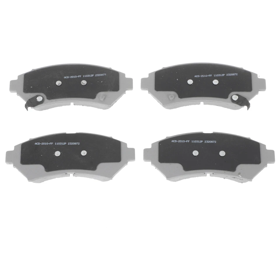 Juego de pastillas de freno de disco delanteras de cerámica originales GM 1998-2002 Cadillac Seville 19286086 Foto 2 de 3