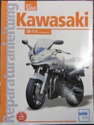 Reparaturanleitung Kawasaki ZX-7 / S ab 1999, Band 5244, Zustand sehr gut