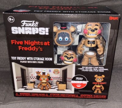 Funko Snaps! Five Nights at Freddy's TOY FREDDY WITH STORAGE ROOM PlaySet