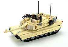 Ultra M1a2 Abrams Main Battle Tank custom set made with REAL LEGO® bricks