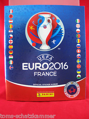 Panini Euro 2016 Empty Album Star Edition Switzerland = Euro 16 Album Switzerland Swiss
