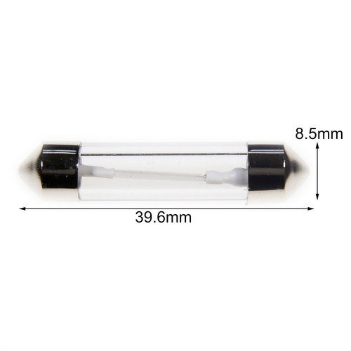 UK x2 LED C5W 31 36 39 41mm 360° RED GREEN or BLUE Interior Festoon BULB 12v - Picture 4 of 8