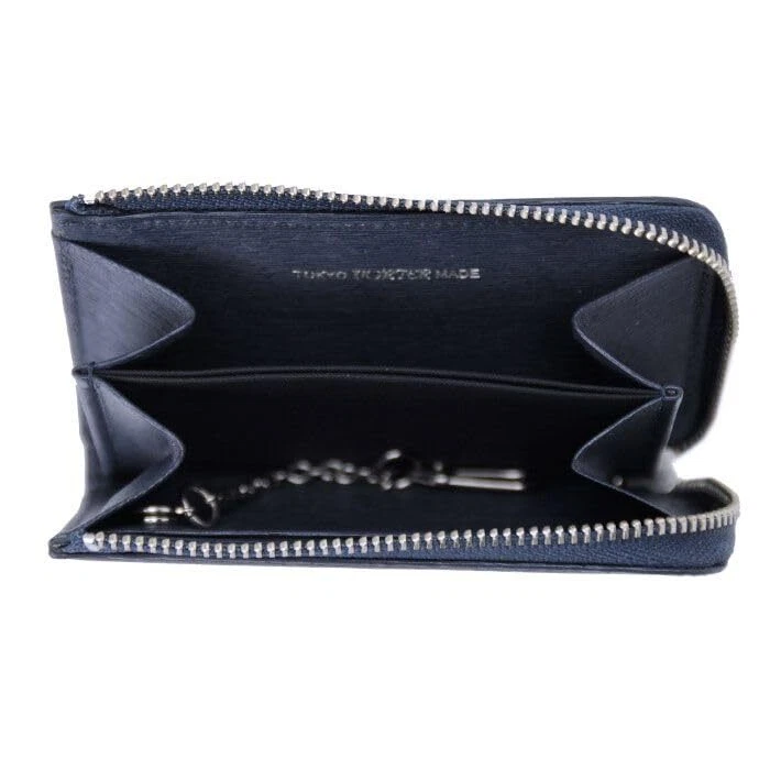 Bolso Yoshida PORTER ESTUCHE ACTUAL PARA MONEDAS Y PASES 052-02212 Cuero Marino W110xH75mm NUEVO Foto 2 de 4