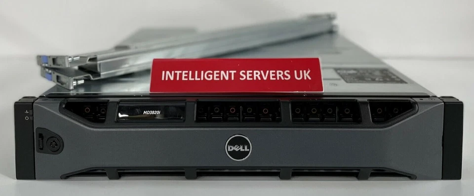 Dell PowerVault MD3820i 14.4TB 10K (24x 600GB) Dual 10G iSCSI Controller SAN - Image 2 of 3