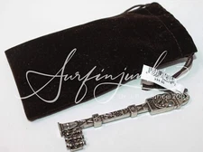 Disney Parks Magic Key Collection It's a Small World Attraction Metal Key Felt