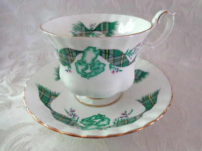 Royal Albert Cape Breton Island Bone China Tea Cup & Saucer  England