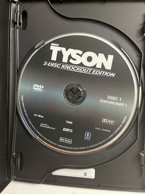 MIKE TYSON 2-DISC KNOCKOUT EDITION 上414 Mike Tyson 2-Disc Kncokout Edition ESPN (DVD, 2006) boxing
