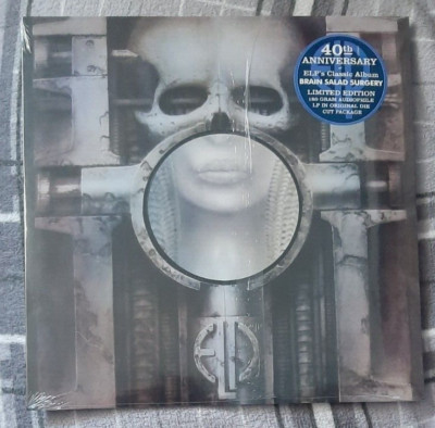 LP-40th ANNIVERSARY-EMERSON LAKE AND PALMER-brain salad surgery LIMITED EDITION
