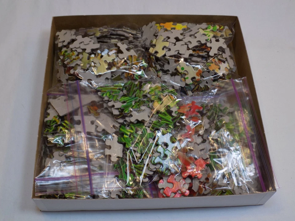 Springbok Cardinal Feathered Retreat Puzzle 1000 Pcs NOT Counted AS IS Bluebird - Image 2 of 2