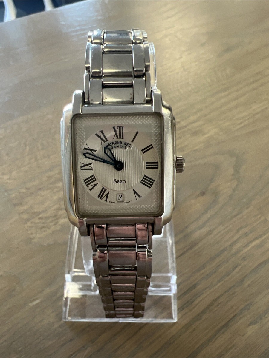 Raymond Weil Geneva 'Saxo' Stainless Steel Watch 9910 - Ref
