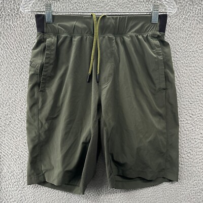 Lululemon Shorts Mens Small S Green T.H.E. Lined Short 9 Running Gym Hiking Yoga
