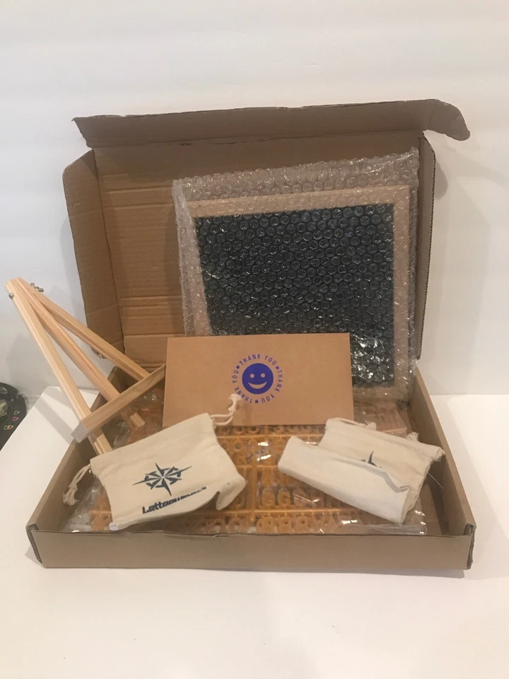 10x10 Felt Inspired Changeable Letter Boards with 362 Letters BLACK FELT NEW - Image 2 of 2