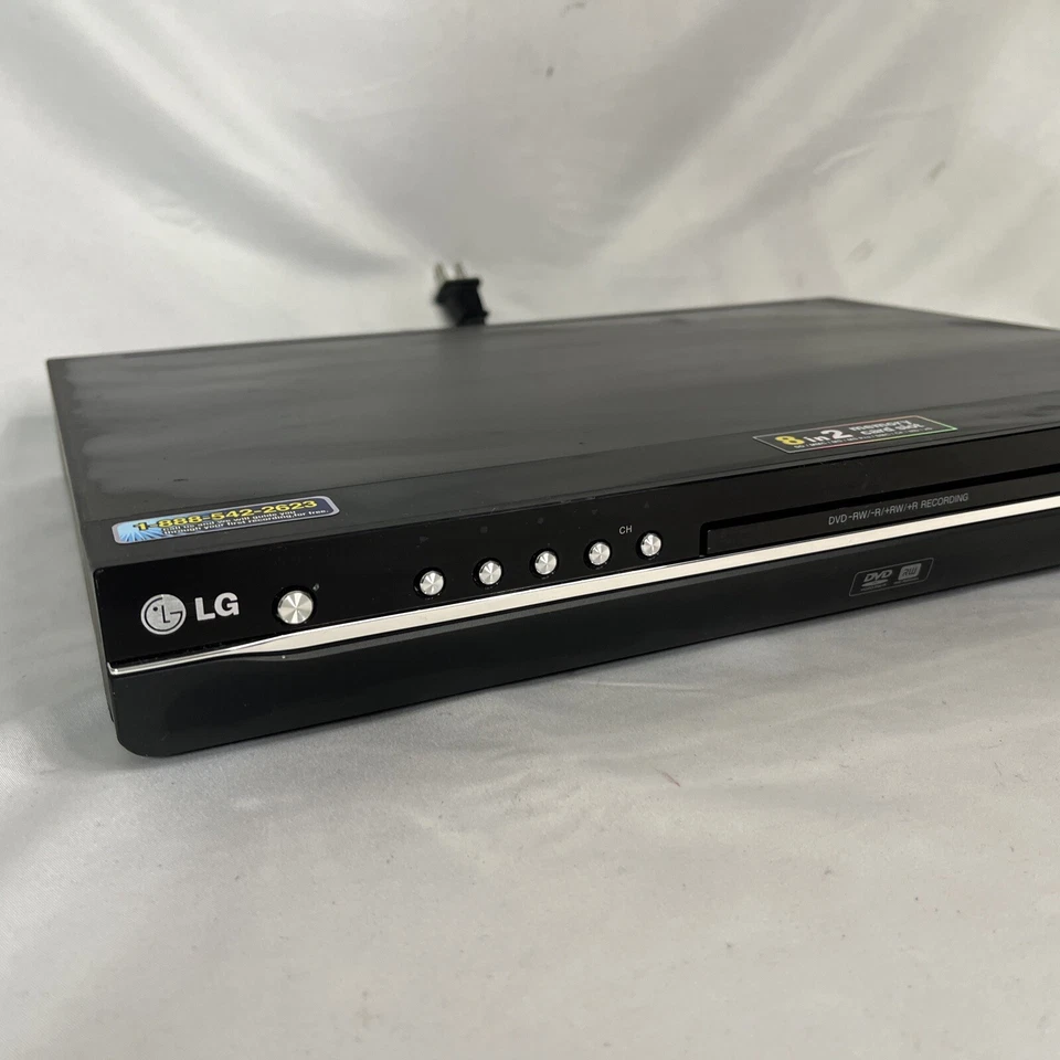 LG LRA-537 Reproductor de DVD Grabadora DVD-RW/-R/+RW/+R Grabación MP3 CD-R/RW Probado Foto 2 de 4