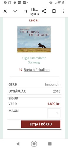 Rare Book VTG 2013 2016 THE Horses of Iceland Gigia Einarsdottir 300 PHOTOGRAPHS - Picture 24 of 24