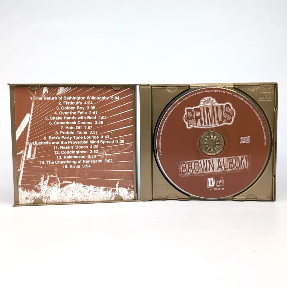 Primus Brown Album & Antipop CD Set - Alternative Rock Classics Foto 2 de 4