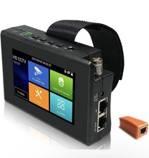 EVERSECU 5 in 1 CCTV Tester Support Up to 4K IP Camera 4 In IPS Screen