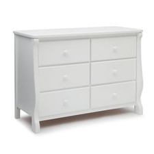 Delta Children Universal 6 Drawer Dresser with Interlocking Drawers - Greengu...