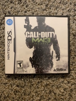 Call Of Duty MW3 Defiance (Nintendo DS, 2011) NDS CIB Complete Authentic