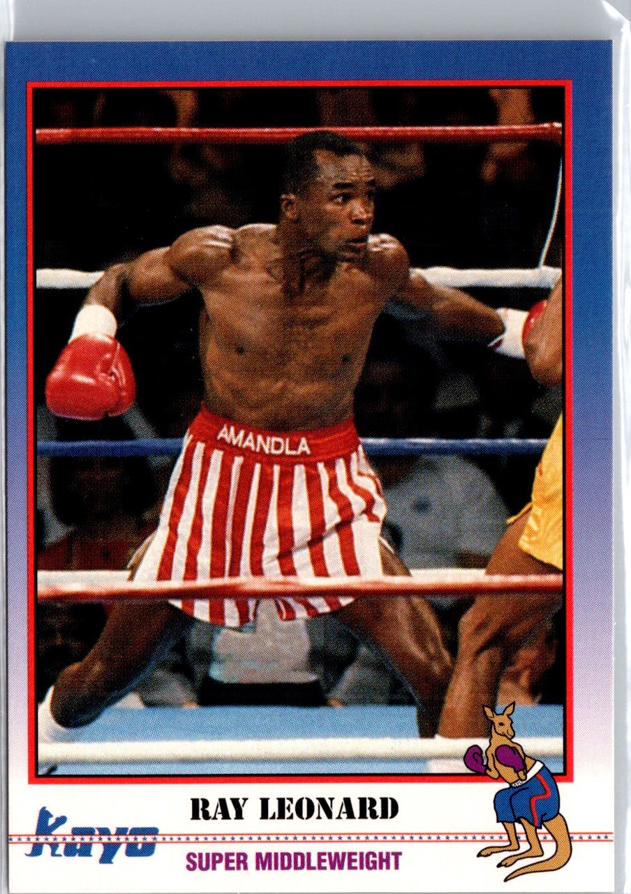 1991 Kayo #090 Ray Leonard