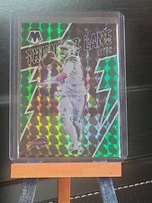 2022 Panini Mosaic - Thunder Lane Josh Allen #TL-19 Green Mosaic Prizm