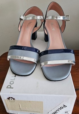 Pollini Multi Color (Women's) S Euro40/ US10 Slingback Shoes