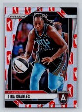 2024 Panini Prizm WNBA #36 Tina Charles WNBA Logo Prizms
