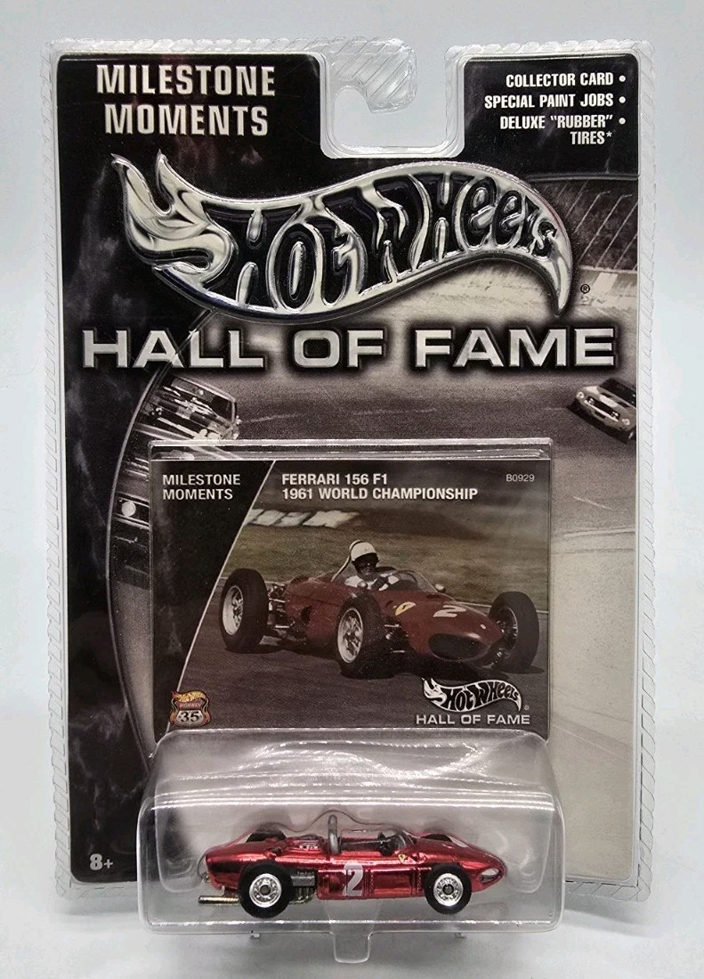Hot Wheels Hall of Fame FERRARI 156 F1 Milestone Moments 1961 World Championship