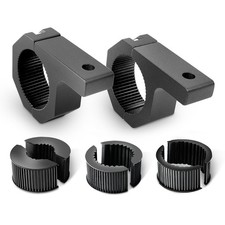 2 Pack Mounting Bracket Kit, LED Off Road Light Horizontal Bar Tube Clamps