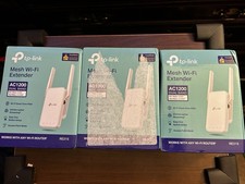 TP Link WiFi Extender Bundle AC1200 Dual Band RE315 Mesh WiFi - Lot Of 3