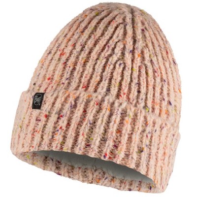 Mütze Damen, Buff Knitted Fleece Hat Beanie, Rosa