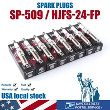 Set of 8 For Motorcraft SP-509 HJFS-24FP Spark Plug For Ford Super Duty F-Series