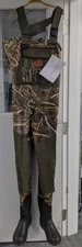 New Mossy Oak Men's Shadow Grass Habitat Camo Waterfowl Bootfoot Wader Size 11