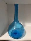 Blenko 627L Turquoise Blue Glass