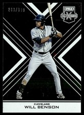 2016 Panini Elite Extra Edition Will Benson 283/999 Cleveland Indians #14